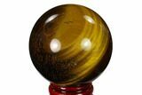 Polished Tiger's Eye Sphere #148913-1
